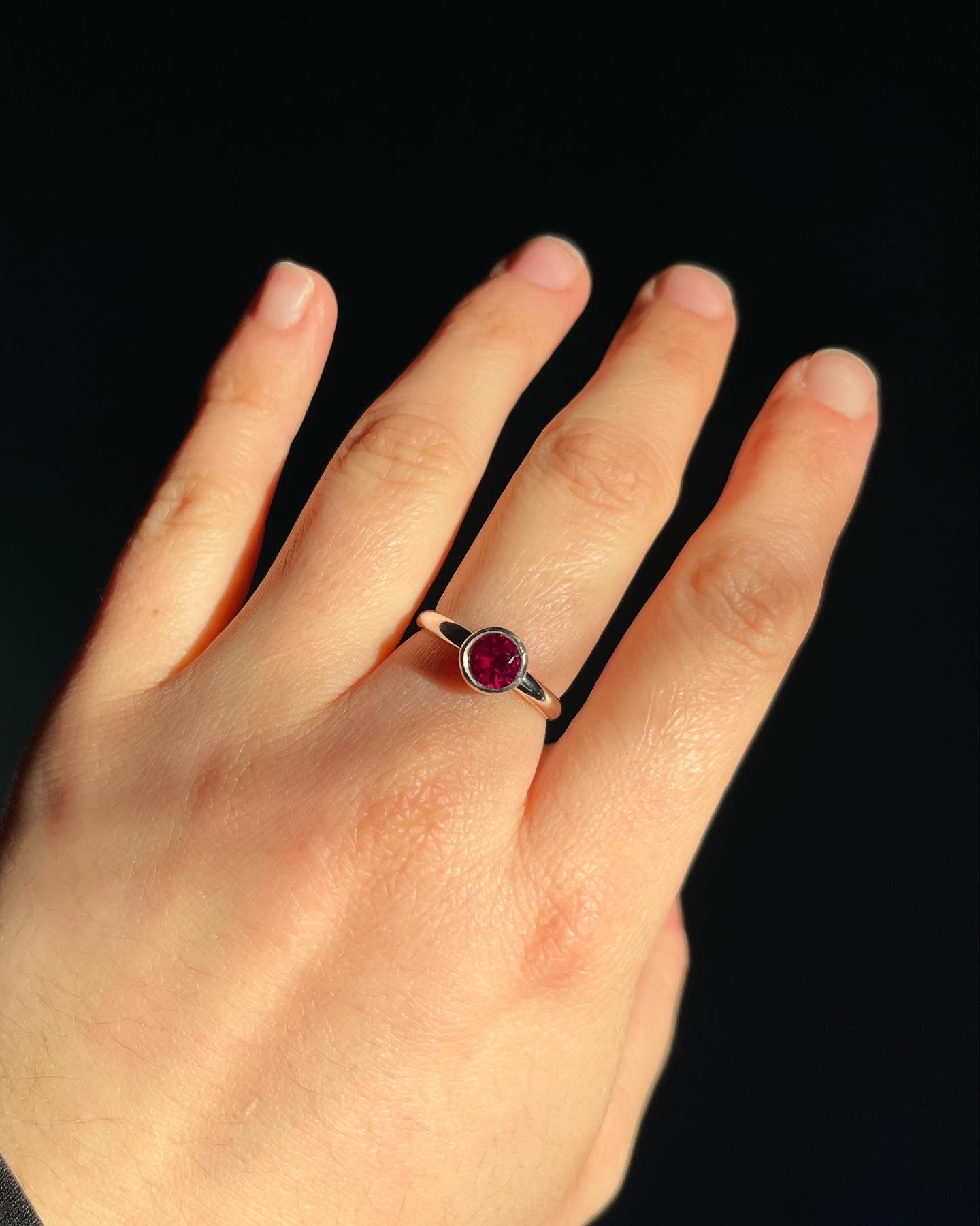 Anillo con circonia