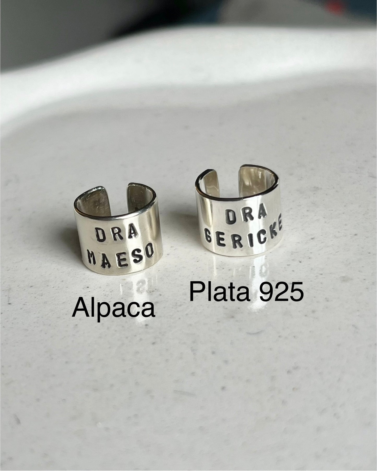 Anillo estetoscopio ancho