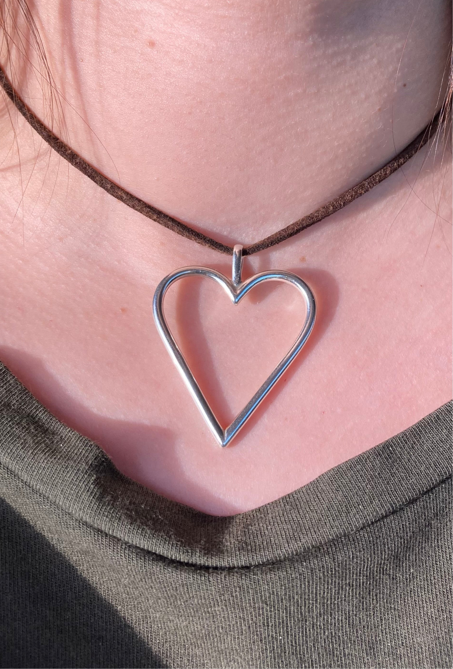 Choker corazón