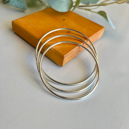 Esclava de alambre redondo