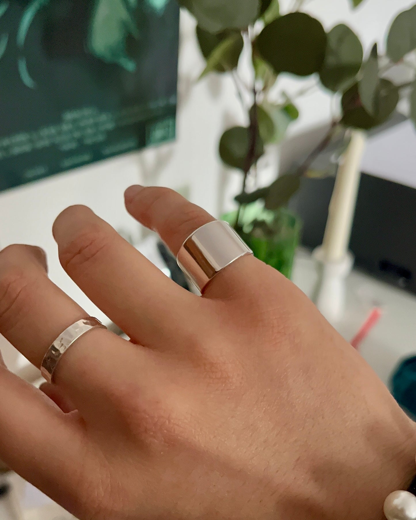 Anillo ancho liso