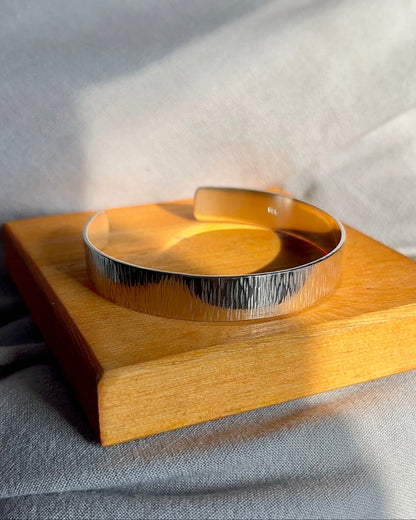 Esclava cinta texturada 1 cm