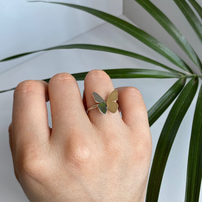 Anillo mariposa