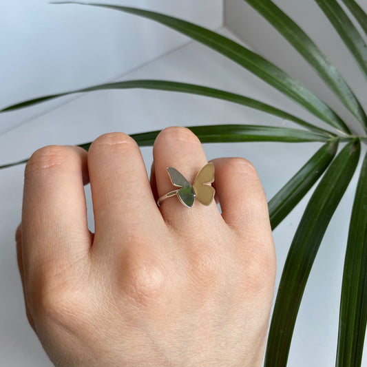 Anillo mariposa