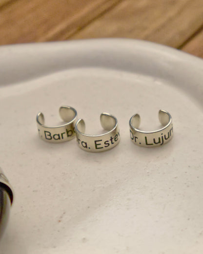 Anillo estetoscopio fino