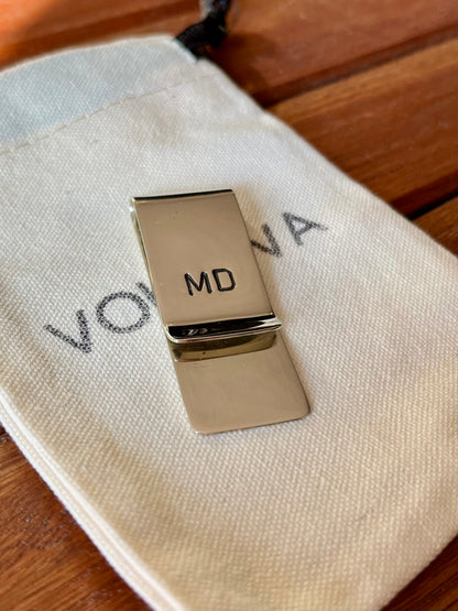 Clip de billetes de alpaca o plata