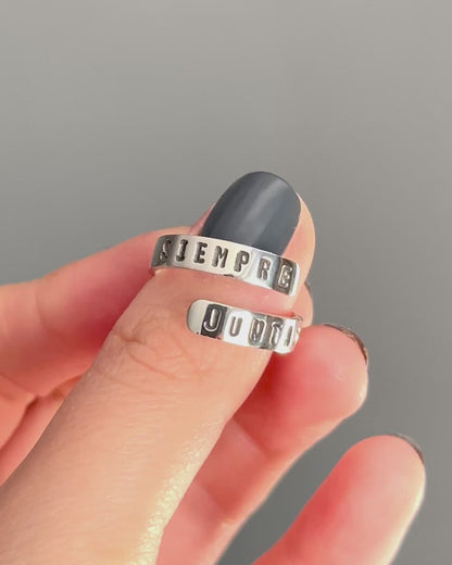 Anillo SIEMPRE JUNTAS ❤️
